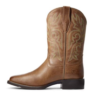 Ariat Cattle Drive - Western Laarzen Bruin Dames - 12121-159